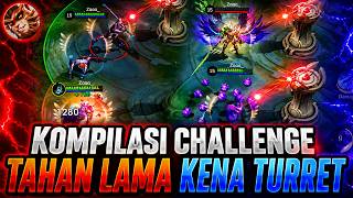 KOMPILASI SHORT CHALLENGE TAHAN LAMA KENA TURRET #mobilelegends #mobilelegendsbangbang #mlbb
