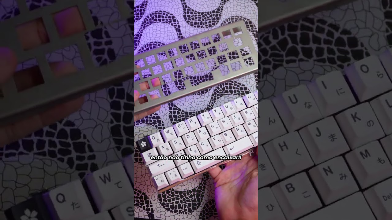 O PIOR TECLADO DO MUNDO! #pcgamer #tech #setupgamer #tecnologia
