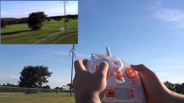Syma X8C stock camera vs GoPro Hero 3 Black