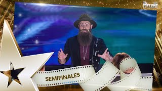 ¿Cómo hizo eso? Leandro llevó la cartomagia a otro nivel | Semifinal 5 | Got Talent Uruguay 3