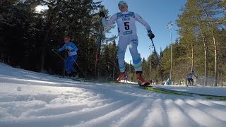 Чемпионат России 2017. Лыжные гонки. Марафон, женщины. Моменты гонки.