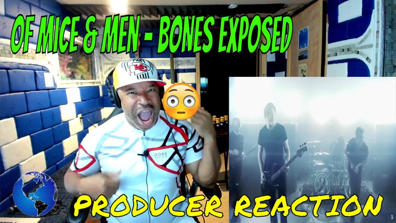 Of Mice \u0026 Men   Bones Exposed (Official Music Video) - Producer Reaction