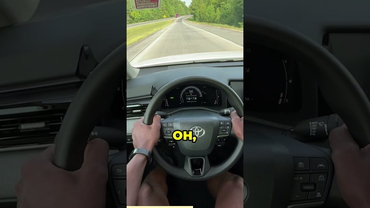 2025 Toyota Camry LE POV Acceleration Test Nbcr