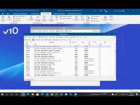 SAIBA COMO ASSOCIAR UMA CONTA A CLASSE DO IVA NO ERP PRIMAVERA V 10