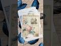 asmr vintage card #journal #vintagecards #vintage #asmrjournal #asmrsounds #cardmaking #cards