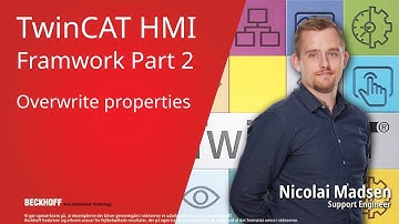 TcHmi Framework - Part 2 - Overwrite properties (English Subtitles)