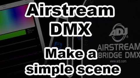 Airstream Bridge -  Programming Simple Scene