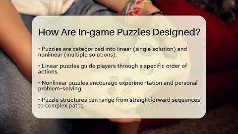 How Are In-game Puzzles Designed? - Video Gamers Vault