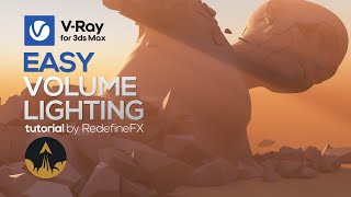 Vray Volumetric Lighting Tutorial in 3Ds Max (Environment Fog) | RedefineFX