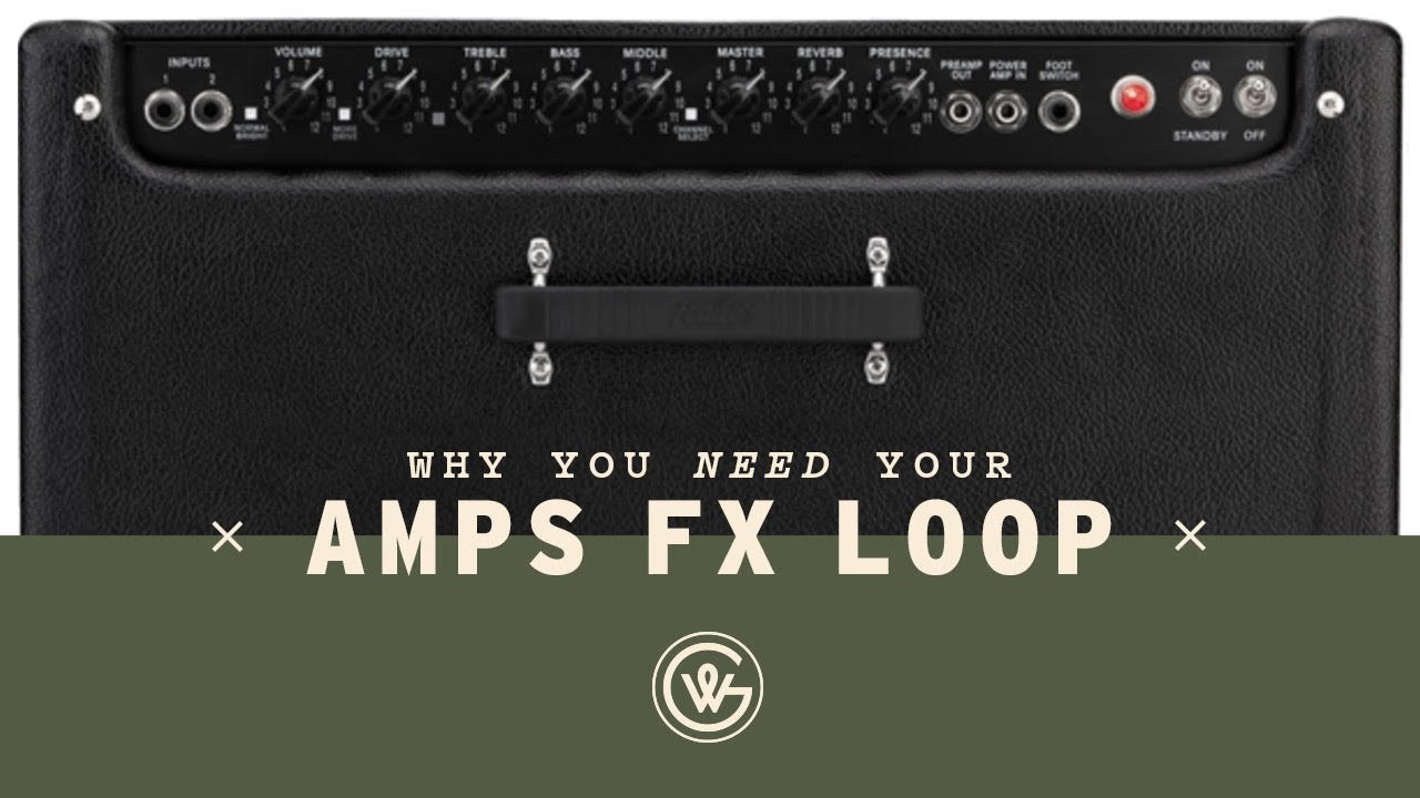 Guitar Amp FX Loop Vs. Input Only - YouTube