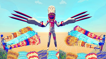 SCP - 096 vs EVERY GOD - Totally Accurate Battle Simulator TABS