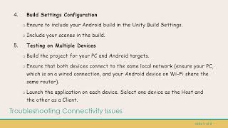 How to Connect Two Real Devices in Unity with Mirror Multiplayer Framework