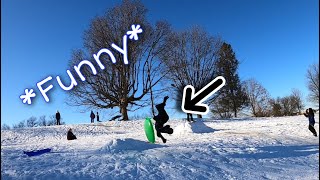 Epic Sledding Fails!!