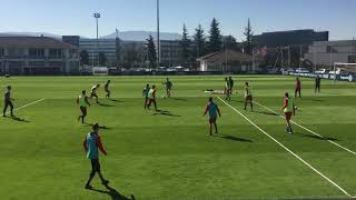 Entrenamiento de Osasuna en Tajonar