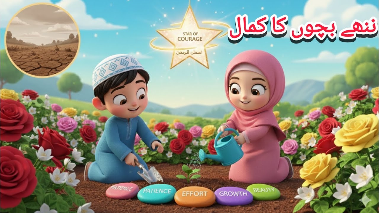 🔥 ننھے بچوں کا کمال | Kids Changed Dry Land into Garden