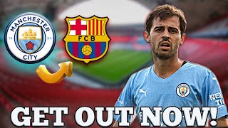 🚨URGENT!!! ITS IS CORFIMED! BERNADO SILVA IN BARCELONA?? MAN CITY NEWS!