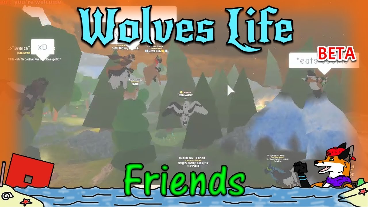 Roblox Wolves Life V2 Beta Friends 52 Hd Youtube - just life roblox