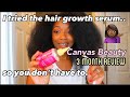 My Honest Review of Canvas Beauty Hair Growth Serum