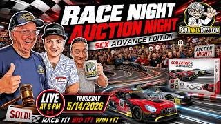 Race Night Auction Night: SCX Advance Edition LIVE!