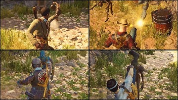 Strange Brigade - All DLC Characters Melee Attack Animations
