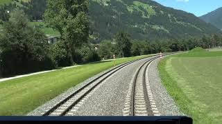 Führerstandsmitfahrt auf der Zillertalbahn von Mayrhofen nach Jenbach | Cabride [4K UHD]