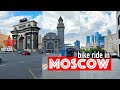 Moscow travel walk a wonderful walk from fili station to kievsky station