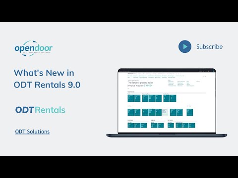 What's New in ODT Rentals 9.0