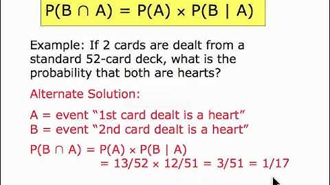 Conditional Probability (movie 5.4)