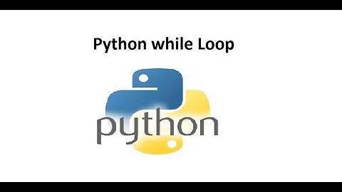 How to create a simple While Loop using Python language