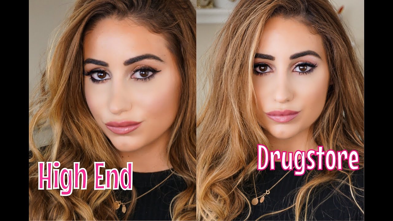High End VS Drugstore Dupes Makeup Tutorial 2016 YouTube