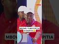 MBOWE TUNAYOPITIA NI MAPITO Breaking Globaltv Shortsvideo Viralvideo Trending Youtube