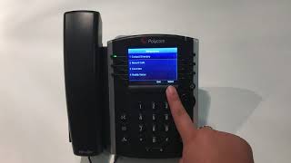 Polycom VVX 400 Series - How to Transfer a Call - Qbits Tutorial