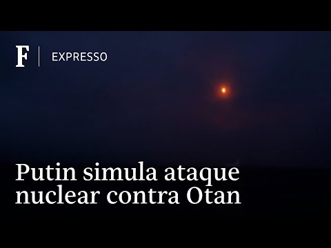 Putin simula ataque nuclear maciço contra a Otan