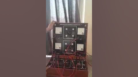 Measurement of Angular displacement of a Synchronous Motor-EM-I LAB