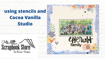 12x12 process video using Cocoa Vanilla Studio Storyteller