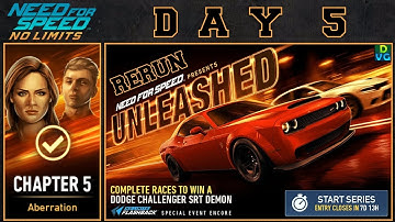 NFS No Limits | (rerun) Unleashed - Dodge SRT Demon | Day 5