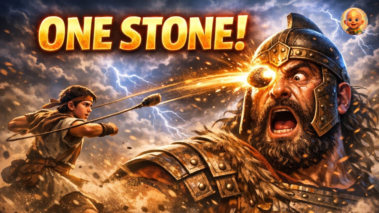 David and Goliath Bible Story for Kids and Adults | Animated Faith-Based Story | Beta Heavenly Kids✨