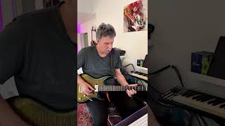 Interpretation of Andy Timmons Guitar Solo on "Glow" by DarWin.