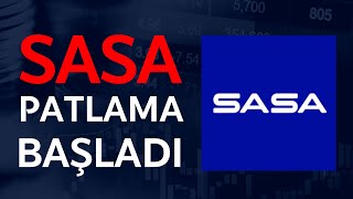 Sasa Hi̇ssesi̇nde Büyük Patlama Başliyor Mu Sasa Hi̇sse Patlayacak - Borsa İstanbul