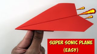 How To Make Paper Airplane Easy that Fly Far - {WORLD RECORD}