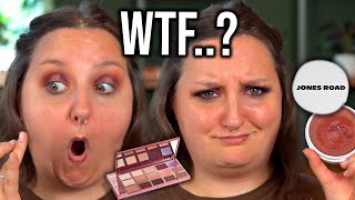 WTF EVEN IS IT..? FULL FACE FIRST IMPRESSIONS TESTING NEW MAKEUP | JONES RD, IL MAKIAGE ETC.