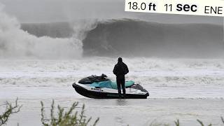 Swell Heights Reach 18ft in New Jersey (Nor’easter day 3) screenshot 4