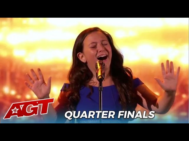 Roberta Battaglia: Sofia's Golden Buzzer Renders Kelly Clarkson SPEECHLESS At The Quarterfinals class=