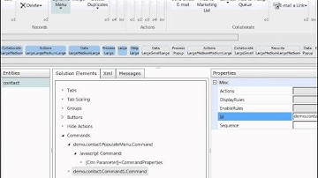 Add Dynamic Flyout Menu with Ribbon Workbench for CRM 2011