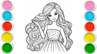 Barbie Girl , Art For Kids, Coloring For Girls