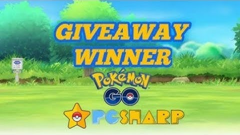Pgsharp Activation key giveaway winner pokemon go spoofing