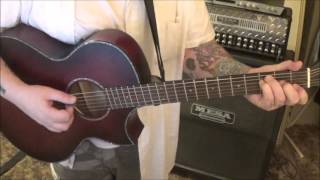 HANK WILLIAMS JR. - OUTLAW WOMEN - CVT Guitar Lesson by Mike Gross chords