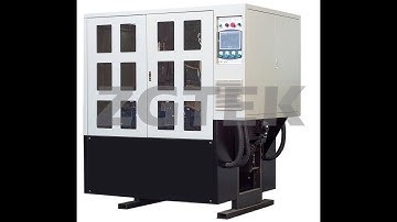 ZGTEK: test run of two automatic snap band riveting machines