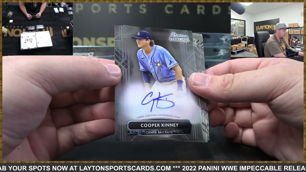 2022 Bowman Sterling Baseball Hobby 12 Box FULL CASE Break #1 — случайные деления