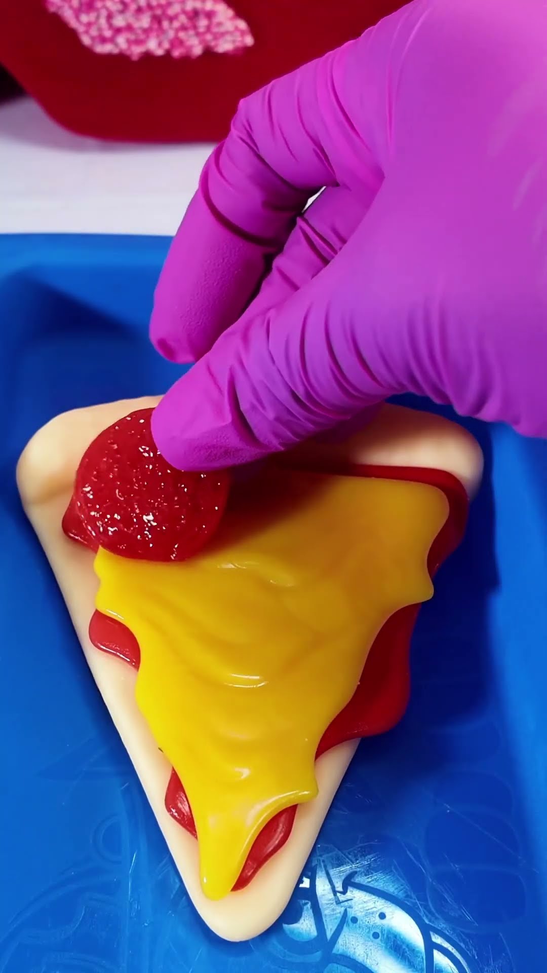 ASMR Packing Lunch Box With Fidget Food #shorts #shortsfeed #asmr #fidgets